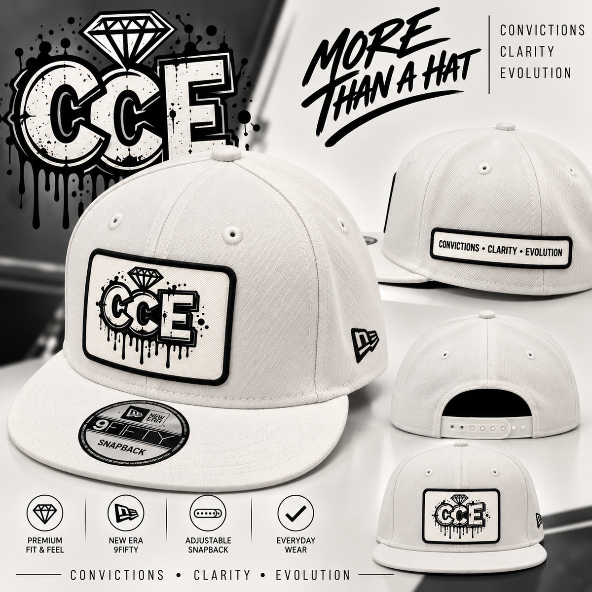 CCE New Era Snapback Hat