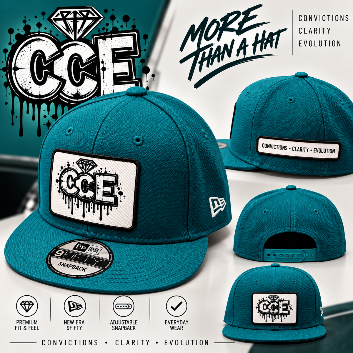 CCE New Era Snapback Hat