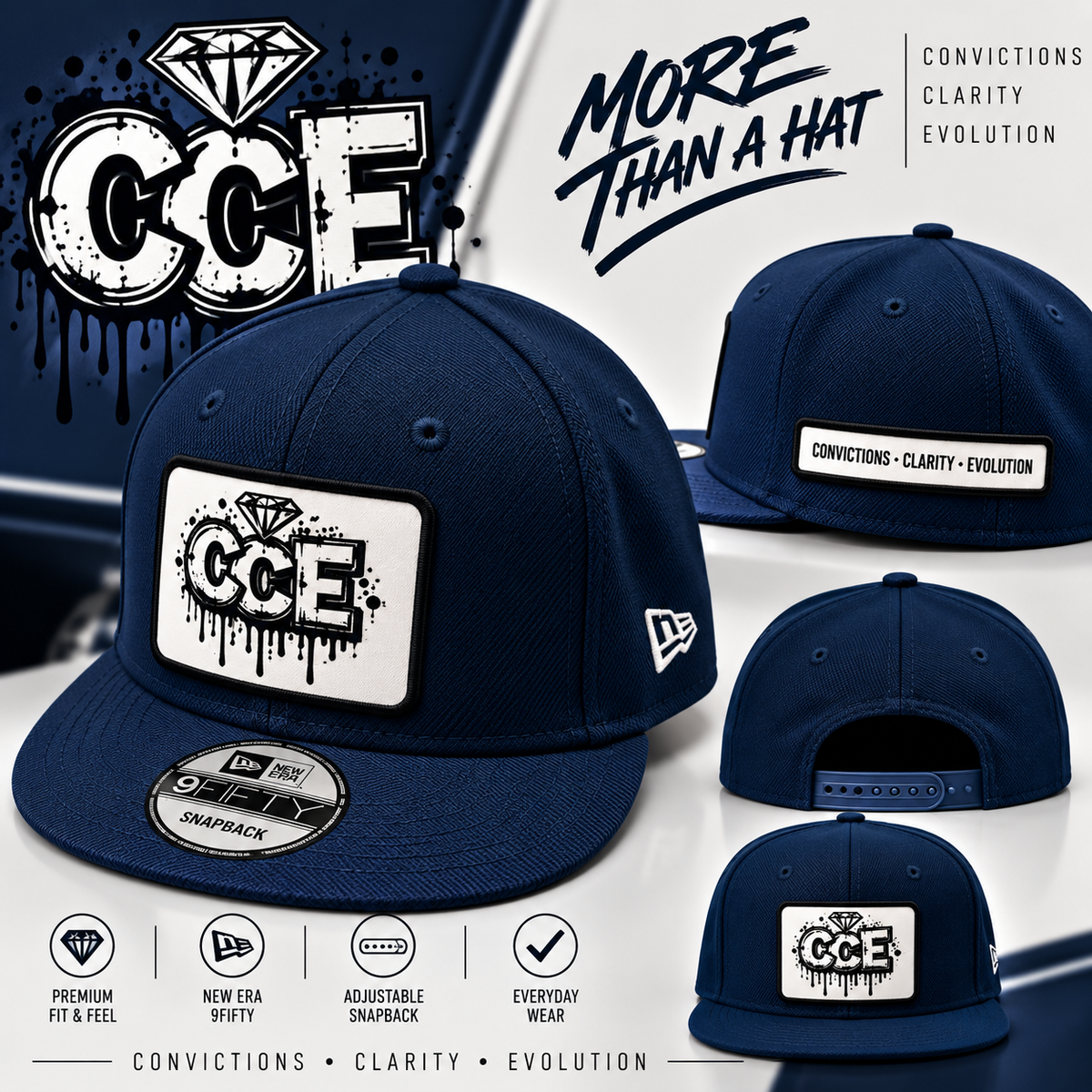 CCE New Era Snapback Hat