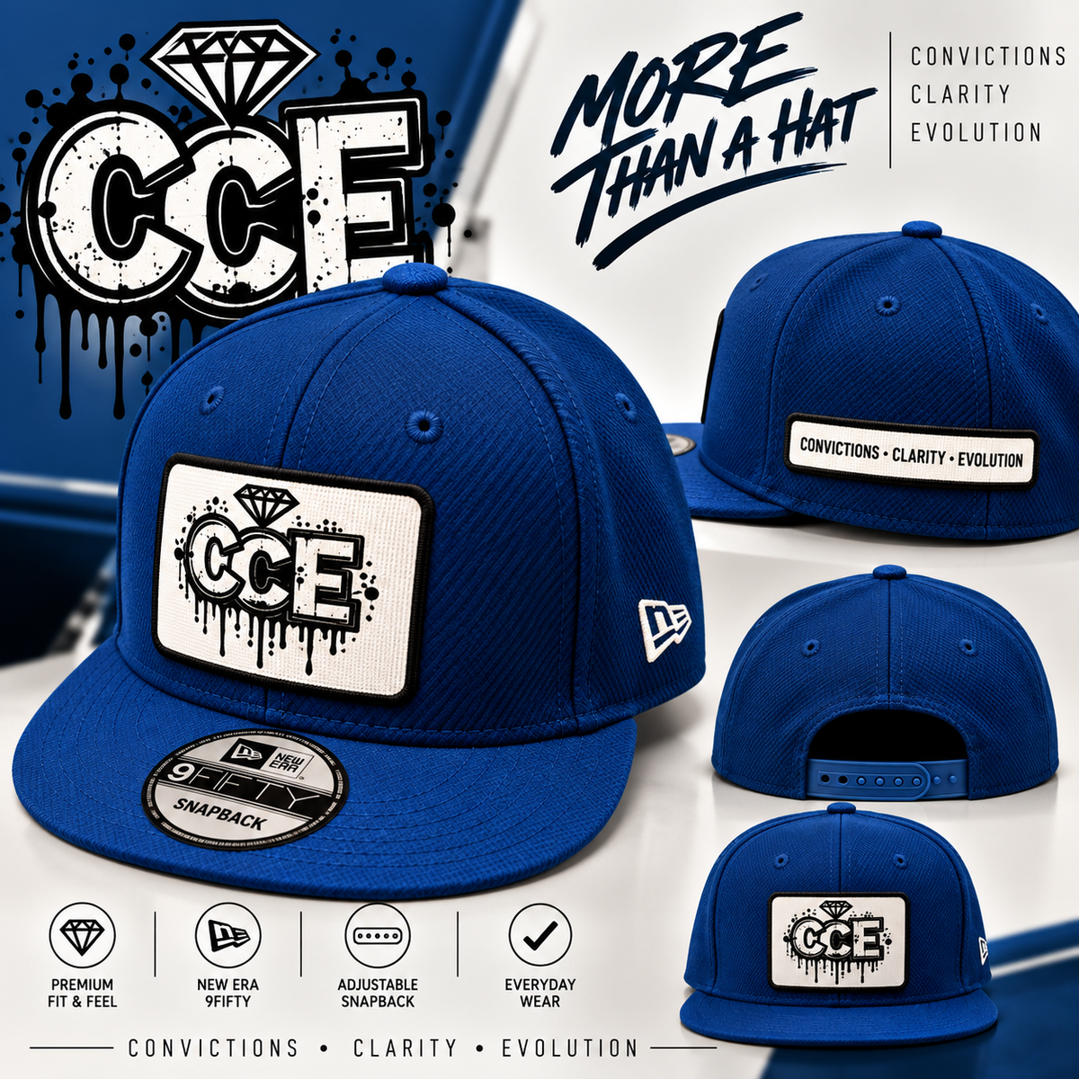 CCE New Era Snapback Hat