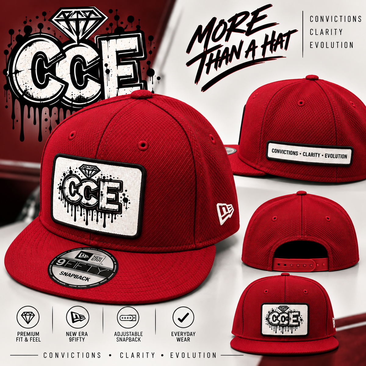 CCE New Era Snapback Hat