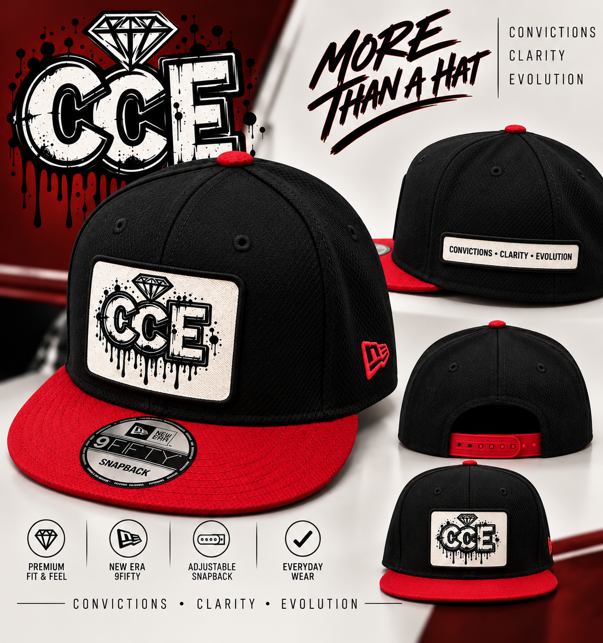 CCE New Era Snapback Hat