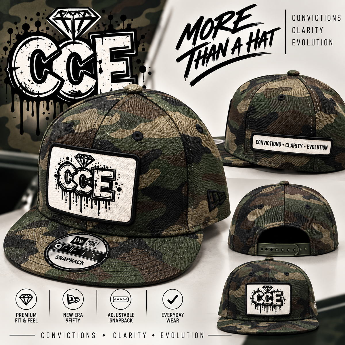 CCE New Era Snapback Hat