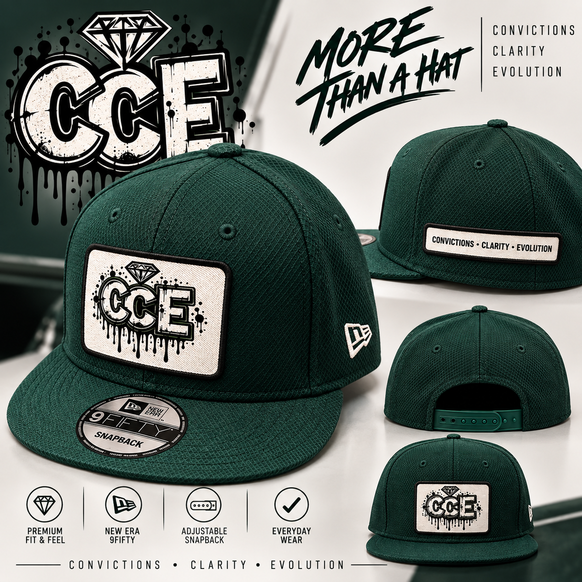 CCE New Era Snapback Hat