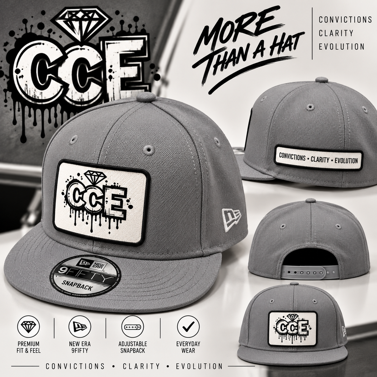 CCE New Era Snapback Hat